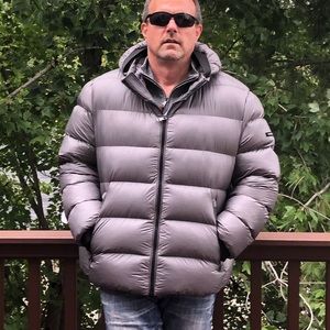 calvin klein packable jacket men's